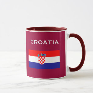 ドゥブロブニクのマグCroatia*の紋章付き外衣 マグカップ