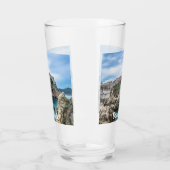 ドゥブロヴニクの壁を海から眺める タンブラーグラス (左)