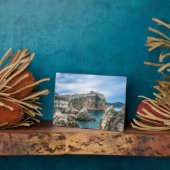 ドゥブロヴニクの壁を海から眺める フォトプラーク (側面)