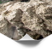 ドゥブロヴニクの壁を海から眺める ポスター (コーナー)