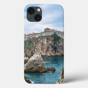 ドゥブロヴニクの壁を海から眺める iPhone 13ケース