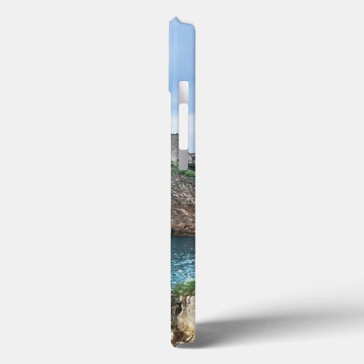 ドゥブロヴニクの壁を海から眺める Case-Mate iPhoneケース (裏面 / 左)