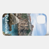 ドゥブロヴニクの壁を海から眺める Case-Mate iPhoneケース (裏面 (横))