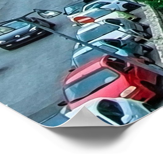 ドゥブロヴニクの市壁 ポスター (角)