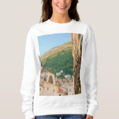 ドゥブロヴニクの旧市街 スウェットシャツ (正面)