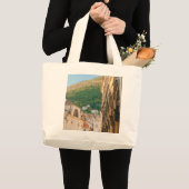 ドゥブロヴニクの旧市街 ラージトートバッグ (正面(商品))