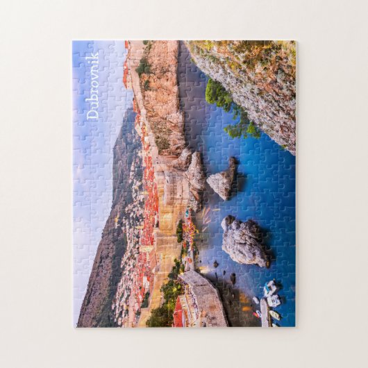 ドゥブロヴニクの歴史的美しいを探索する ジグソーパズル (縦)