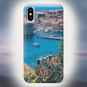 ドゥブロヴニクの港湾、クロアチア。 iPhone X ケース