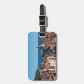 ドゥブロヴニクの街のパノラマ – クロアチア ラゲッジタグ (正面縦)