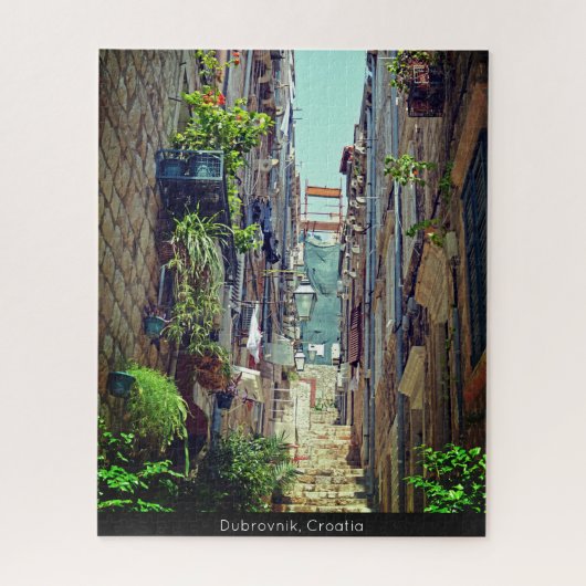 ドゥブロヴニクインザオールドシティウォールズホリデー ジグソーパズル (縦)