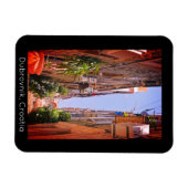 ドゥブロヴニクインザオールドシティウォールIIホリデーポス マグネット (横)