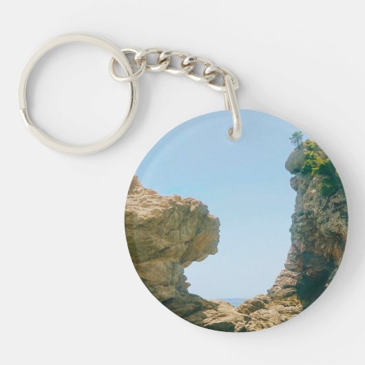 ドゥブロヴニクウエストハーバーアンドピア キーホルダー (正面)