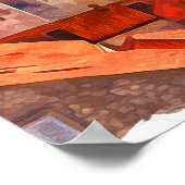 ドゥブロヴニククロアチアワイ絵を描トカラーズトラベル ポスター (角)