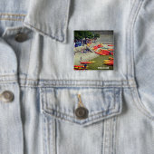 ドゥブロヴニククロアチアワストウォールホリデーホリディ土産 缶バッジ (インサイチュ)