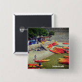 ドゥブロヴニククロアチアワストウォールホリデーホリディ土産 缶バッジ (正面&裏面)