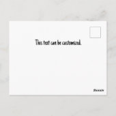 ドゥブロヴニククロアチアワーターカラー油絵を描ハガキー ポストカード (裏面)