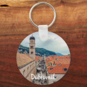 ドゥブロヴニクメイン通り，クロアチア キーホルダー (正面)