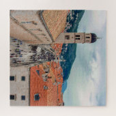 ドゥブロヴニクメイン通り，クロアチア ジグソーパズル (横)