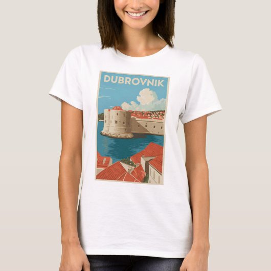 ドゥブロヴニクヴィンテージ Tシャツ (正面)