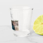 ドゥブロヴニク写真結婚式の引き出物応援ショットグラス ショットグラス (右)