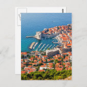 ドゥブロヴニク市上 ポストカード (正面/裏面)