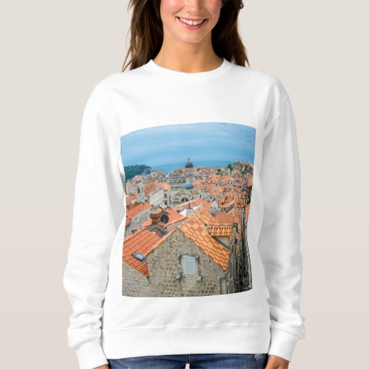 ドゥブロヴニク市内中心部 スウェットシャツ (正面)