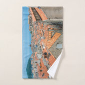 ドゥブロヴニク市内中心部 ハンドタオル (ハンドタオル)