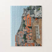 ドゥブロヴニク旧市街の屋根と壁 – クロアチア ジグソーパズル (縦)
