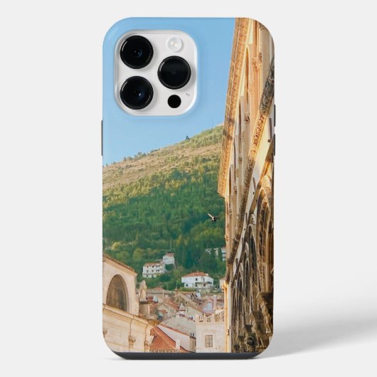 ドゥブロヴニク旧市街 iPhoneケース (裏面)