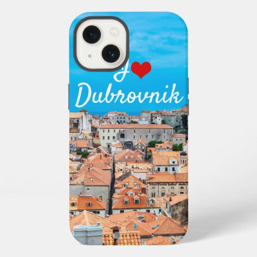 ドゥブロヴニク歴史地区 iPhoneケース (裏面)
