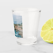 ドゥブロヴニク港とシティセンター ショットグラス (右)