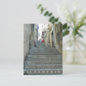 ドゥブロヴニク階段ビューポストカード ポストカード (スタンド正面)