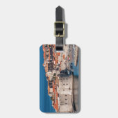 ドゥブロヴニク，クロアチア ラゲッジタグ (正面縦)