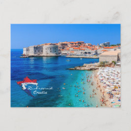 ドゥブロヴニク |クロアチア | Hrvatska |アドリア海 ポストカード