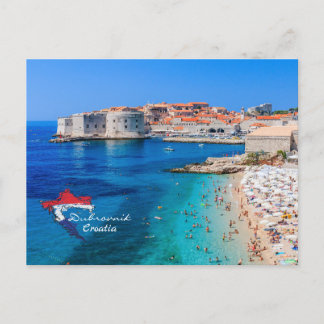 ドゥブロヴニク |クロアチア | Hrvatska |アドリア海 ポストカード