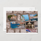 ドゥブロヴニク ポストカード (正面/裏面)