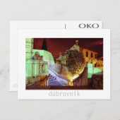 ドゥブロヴニク ポストカード (正面/裏面)