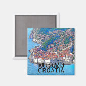 ドゥブロヴニク マグネット (正面/裏面)