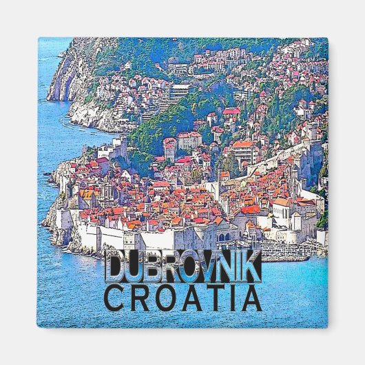 ドゥブロヴニク マグネット (正面)