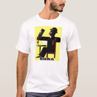 ドゥボドゥボンデュボンネットワインアールデコヴィンテージアルコール Tシャツ
