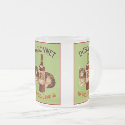 ドゥボネヴィントニケオキンキーナマグ フロストグラスマグカップ (正面右)