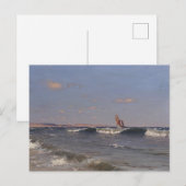 ドゥボフスコイの砕ける波 ポストカード (正面/裏面)