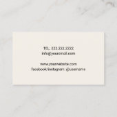 ドゥラサービス助産師プロフェッショナル誕生コーチ 名刺 (裏面)