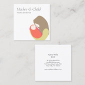 ドゥラバチスナース スクエア名刺 (正面/裏面)