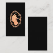 ドゥラベビー妊婦フローラドゥラミッドウィフ誕生 名刺 (正面/裏面)