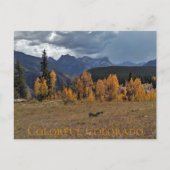 ドゥランゴとオウレイコロラドの間のモラス峠 ポストカード (正面)