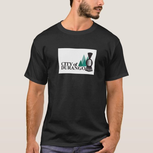 ドゥランゴコロラド州旗 Tシャツ (正面)