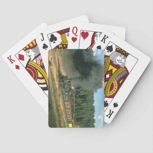 ドゥランゴ及びSilvertonのいいえ480_Steam列車 トランプ (裏面)