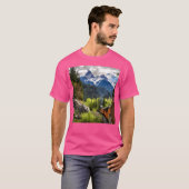 ドゥランゴ・シルバートン鉄道に乗っている Tシャツ (正面フル)