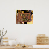 ドゥランゴ&シルバートン鉄道のチケット発行のサイン ポスター (キッチン)